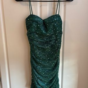 Gorgeous green Homecoming dress